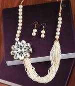 Exclusive Traditional Multi Layer Pearl Mala Set For Women And Girls