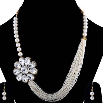 Exclusive Traditional Multi Layer Pearl Mala Set For Women And Girls 2