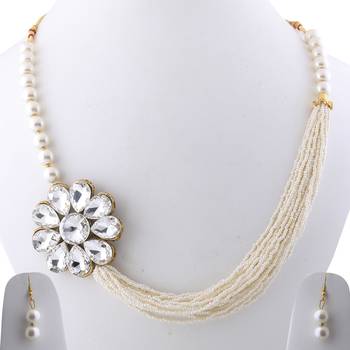 Exclusive Traditional Multi Layer Pearl Mala Set For Women And Girls 3