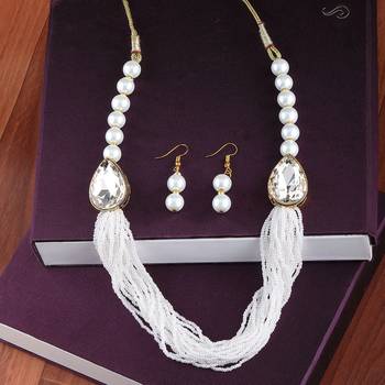 Exclusive Designer Traditional Multi Layer Pearl Mala Set For Women And Girls 1