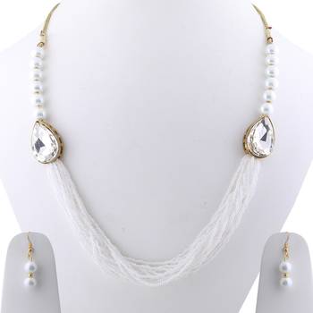Exclusive Designer Traditional Multi Layer Pearl Mala Set For Women And Girls 3