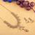 Goldplated Designer Traditional Diamond  Necklace For Women Jewellery