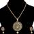 Goldplated Traditional Necklace Pendant  Set  For Women Jewellery