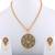 Goldplated Traditional Necklace Pendant  Set  For Women Jewellery