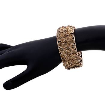 Attractive Gold Plated Free Size Bracelet For Girls Women 3