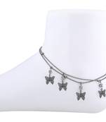 Elegant Butterfly Design Delicate Anklet For Girl Women