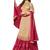 Beige embroidered satin salwar