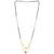 Daily Wear Gold Plated White Diamond Mangalsutra For Women