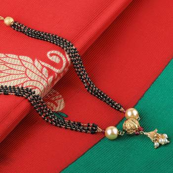 Traditional Multi Chain Gold Plated Mangalsutra For Women 2