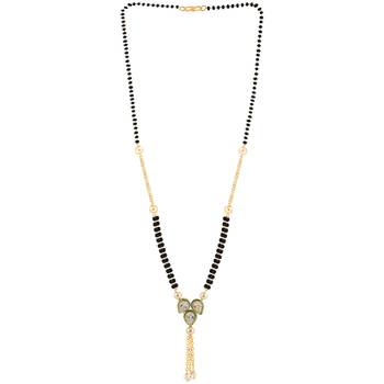 Party Wear Designer Gold Plated Mangalsutra For Women 3
