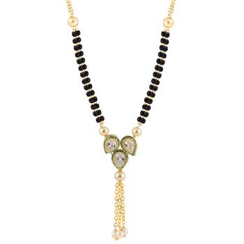 Party Wear Designer Gold Plated Mangalsutra For Women 4