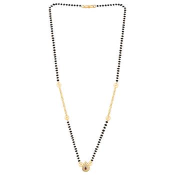 Gold Plated Charm Latest Designer Mangalsutra For Women 3