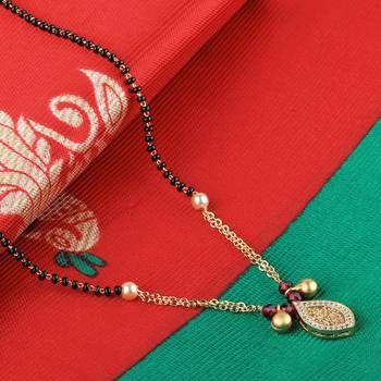 Daily Wear Charm Delicated Pandent Mangalsutra For Women 2