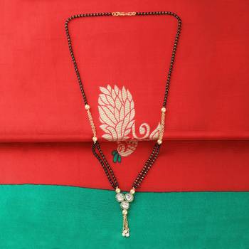 Traditional Gold Plated Designer Pandent Mangalsutra For Women 1