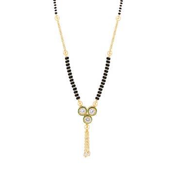 Traditional Gold Plated Designer Pandent Mangalsutra For Women 4