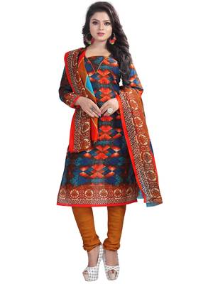 Multicolor printed cotton salwar 1