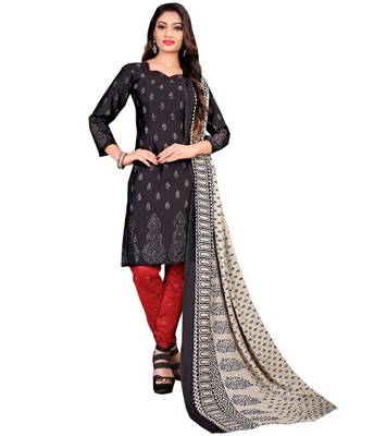 Black printed cotton salwar 2