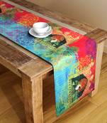 Houzzcode Multicoloured Printed Table Runner 38cm x 182cm