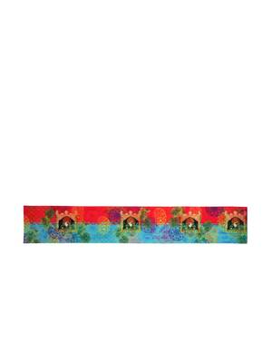 Houzzcode Multicoloured Printed Table Runner 38cm x 182cm 2