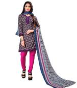 Multicolor printed cotton salwar