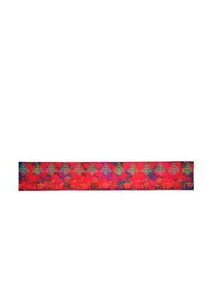 Houzzcode Red Printed Abstract Table Runner 38cm x 182cm 2