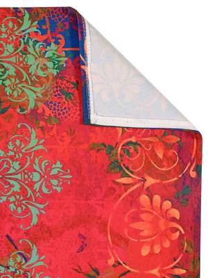 Houzzcode Red Printed Abstract Table Runner 38cm x 182cm 3
