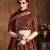 Maroon Zari And Heavy Sequins Embroidered Art Silk lehenga choli for wedding