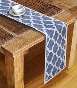 Houzzcode Grey Moroccon Table Runner 30cm x 180cm
