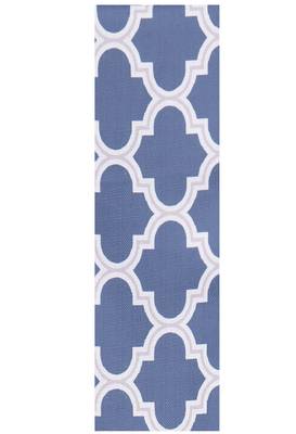 Houzzcode Grey Moroccon Table Runner 30cm x 180cm 2