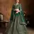 Marvelous Green Zari & Glitter Sequins Embroidered Art Silk Bridal Lehenga choli