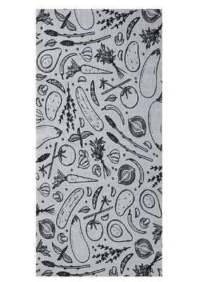 Houzzcode Vegetable Lovers Printed Table Runner 30cmx180cm 2