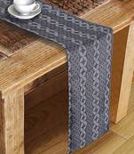 Houzzcode Textured Abstract Printed Table Runner 30cm x 180cm