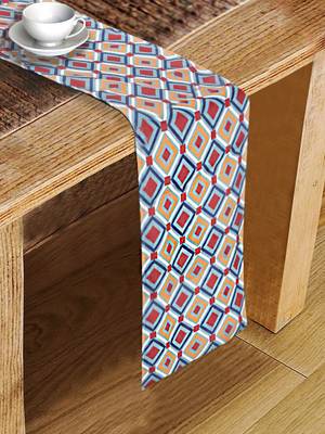 Houzzcode Abstract Printed Table Runner 30cm x 180cm 1