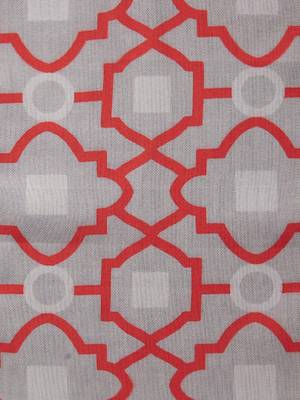 Houzzcode Morroccon Orange Outline Table Runner 30cm x 180cm 3