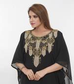 Dubai Kaftan Women Dress Long Gown Farasha Morocco Wear