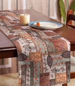 Houzzcode Traditional Printed Table Runner 30cm x 180cm