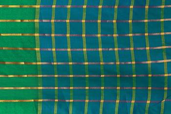 Kimisha Green Cotton Silk Woven Saree With Running Blouse 4