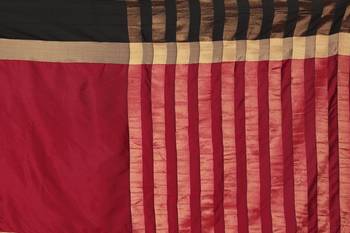Kimisha Maroon Pure Aura Cotton Woven Saree With Running Blouse 4
