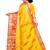 Kimisha Gold Cotton Silk Jacquard Butta Work Saree With Running Blouse