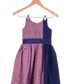Kids Cotton Silk Pink Frock