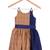 Kids Girl Golden  Cotton Silk Frock