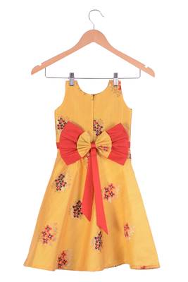 Kids Yellow Frock 2