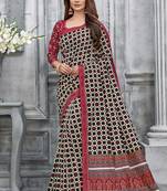  multicolor woven silk saree with blouse