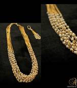Alankruthi 8 Line Pearl Necklace Set 2
