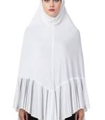 Plain Jersey Ready To Wear Hijab Khimar With Inner Cap Combo