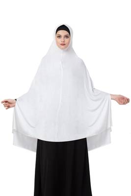 Jersey Ready To Wear Hijab Khimar With Inner Cap Combo 2