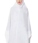 Plain Jersey Ready To Wear Hijab Khimar With Inner Cap Combo