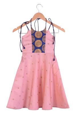 Kids Light Pink Frock 1