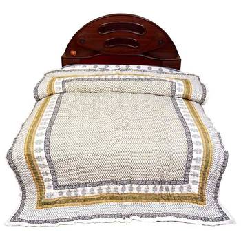 multicolor cotton handcrafted Jaipuri Razai (Quilt) 2