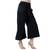 black plain Cotton trousers